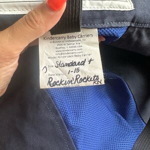 KinderCarry Standard + , Rocking Rockets (discontinued) , VGUC